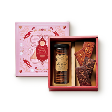 境月禮盒|人氣餅乾+金磚費南雪|Serene Moon Gift Box_Black tea cookie & Financier