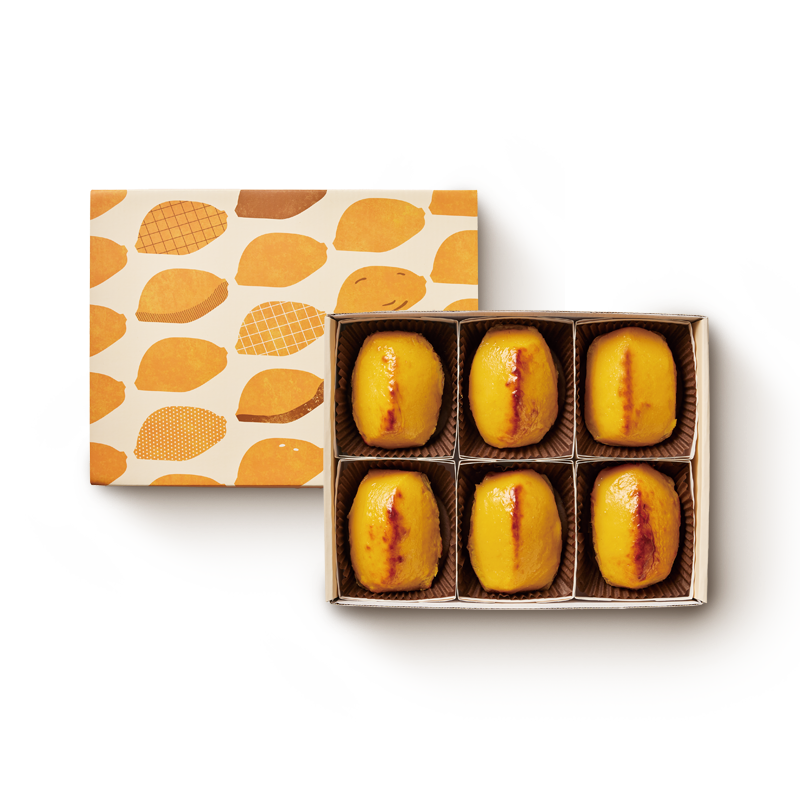 地瓜燒6入禮盒|同口味 Sweet Potato Cake|6piece 1flavors - 向陽房 SHINEHOUSE - 地瓜燒禮盒