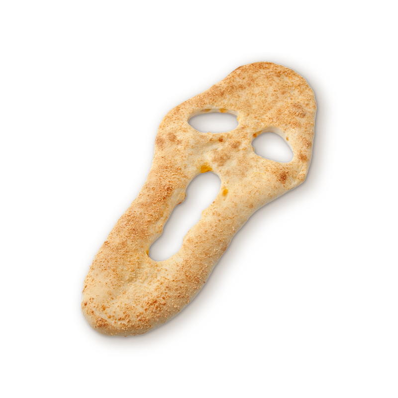 鬼臉薄餅 Cheesy Ghost Face Bread