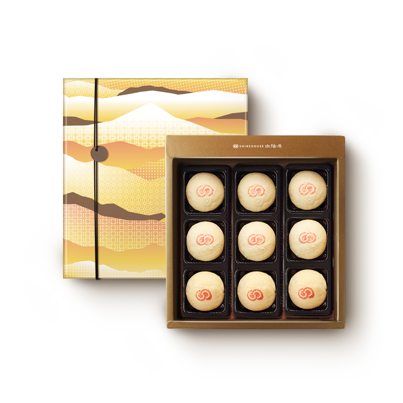 素小綠豆椪｜山韻星空 Starry Mountain Gift Box - 向陽房 SHINEHOUSE - 傳統中式禮盒