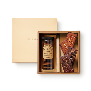 臻品禮盒 陽光餅乾+費南雪 Full Moon Gift Box_Black tea cookie & Financier