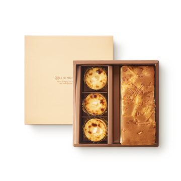 臻品禮盒 純起司派+雲端乳酪蛋糕 Full Moon Gift Box_Cheese Pie & Light Cheese