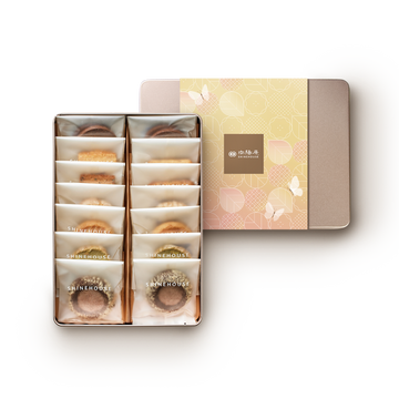 花韻鐵盒 艾許手工餅乾14入｜ÉCHIRÉ Cookie box