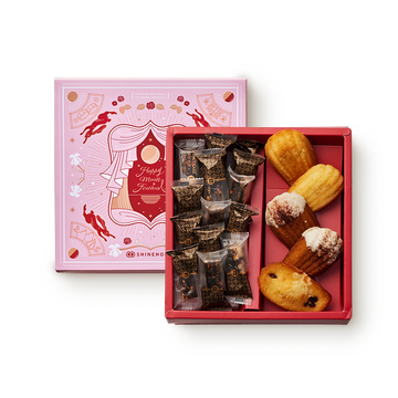 A-4.1 境月禮盒｜南棗核桃糕+瑪德蓮｜Serene Moon Gift Box_Walnut and Date Candy & Madeleine