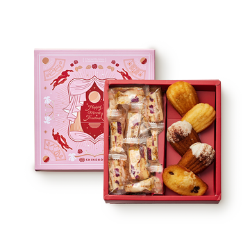 A-4.2 境月禮盒｜地瓜杏仁牛軋糖+瑪德蓮｜Serene Moon Gift Box_Sweet Potato Almond Nougat & Madeleine