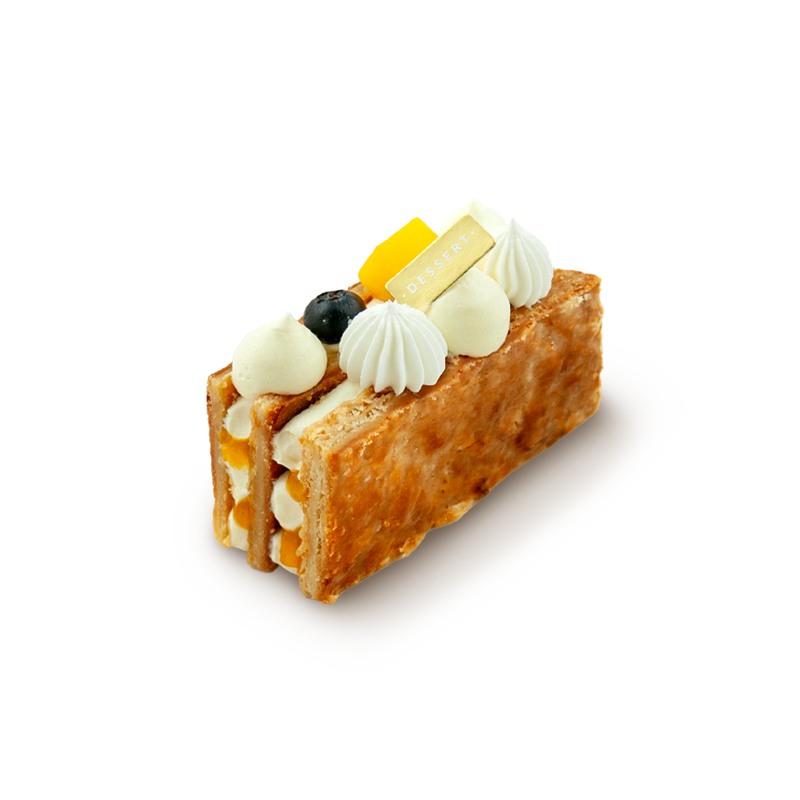 芒果拿破崙千層 Mango Napoleon Slice