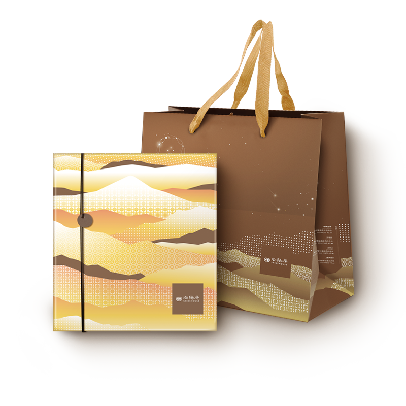 素小綠豆椪｜山韻星空 Starry Mountain Gift Box - 向陽房 SHINEHOUSE - 傳統中式禮盒