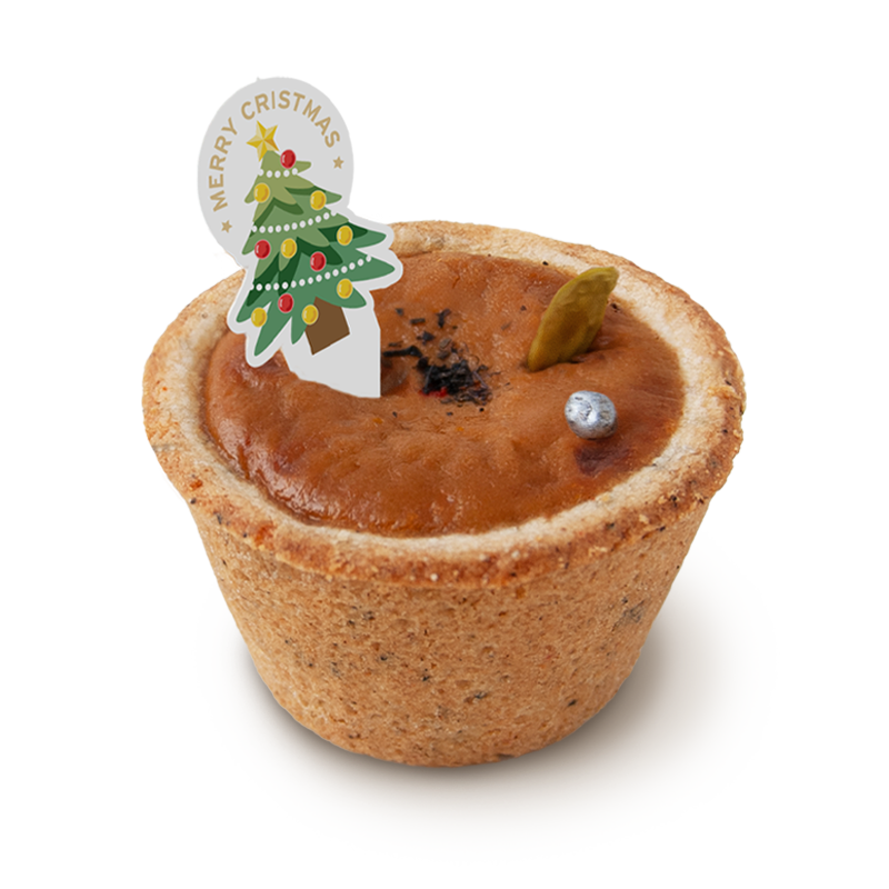 泰式奶茶厚布丁塔 Thai Tea Pudding Tart