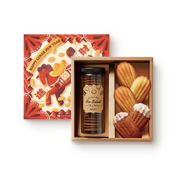 Money全開禮盒｜人氣餅乾+瑪德蓮｜Wealth Gift Box_Black tea cookie & Madeleine