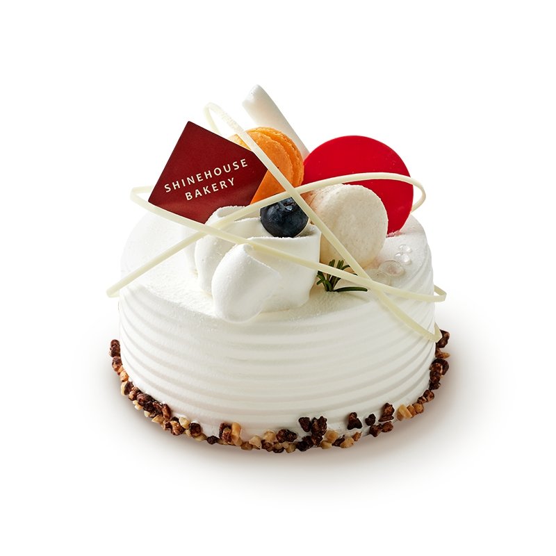 提娜芋泥4吋 Taro & Vanilla Cake - 向陽房 SHINEHOUSE - 圓形蛋糕