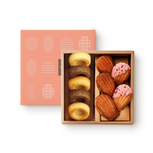 雕刻時光 費南雪+瑪德蓮 Full Moon Gift Box_Financier & Madeleine - 向陽房 SHINEHOUSE - 組合款禮盒