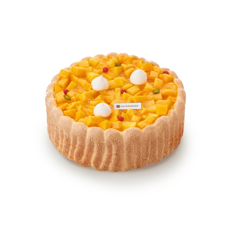 夏之邀約Mango Cake - 向陽房 SHINEHOUSE - 圓形蛋糕